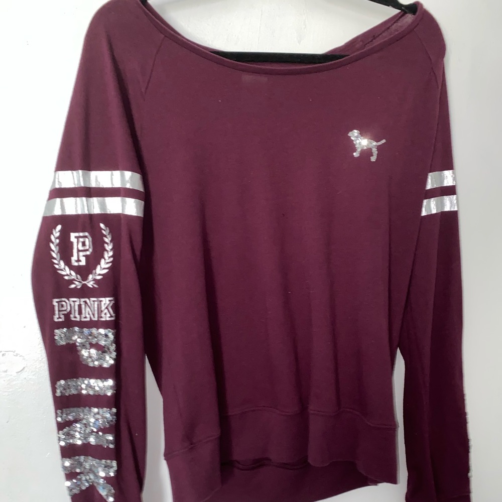 VS Pink Sparkly Top